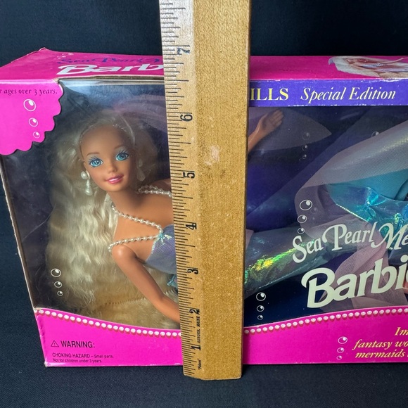 Sea Pearl Mermaid Barbie Doll 13940 Hills Special Edition ORIGINAL BOX 1995 RARE - Picture 6 of 7